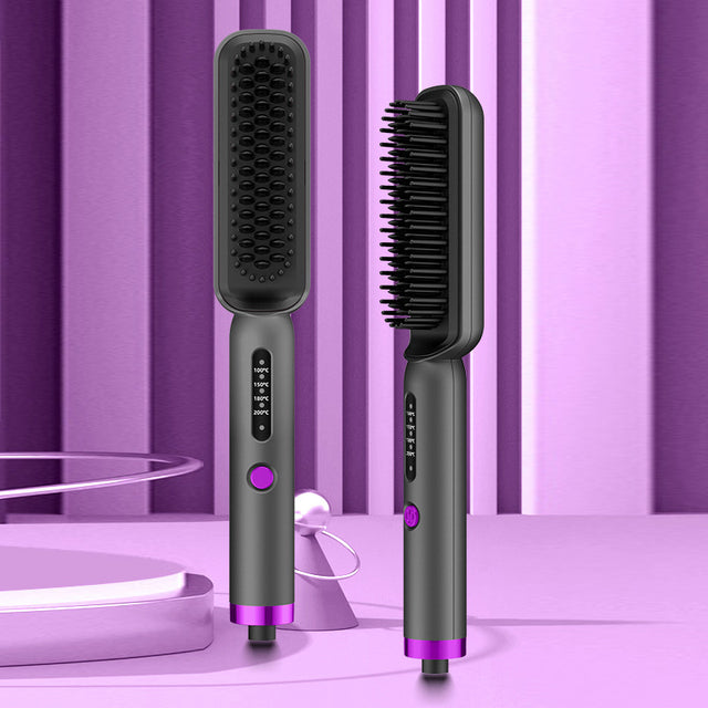Portable Dual Purpose Hair Straightener with Temperature Control