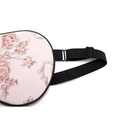 Silk Sleeping Mask with Porcelain Pattern Eye Cover