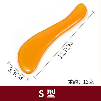 Resin Honey Wax Gua Sha Massage Tool for Face and Body
