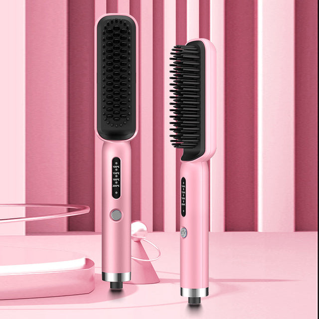 Portable Dual Purpose Hair Straightener with Temperature Control