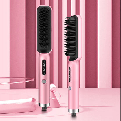Portable Dual Purpose Hair Straightener with Temperature Control