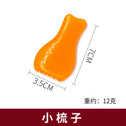 Resin Honey Wax Gua Sha Massage Tool for Face and Body