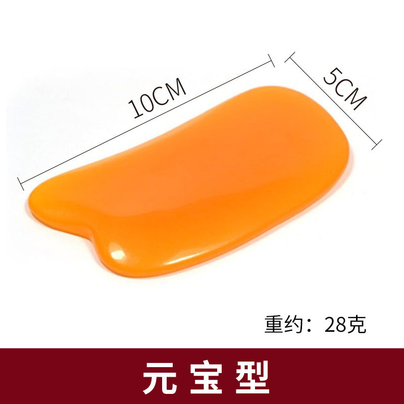 Resin Honey Wax Gua Sha Massage Tool for Face and Body