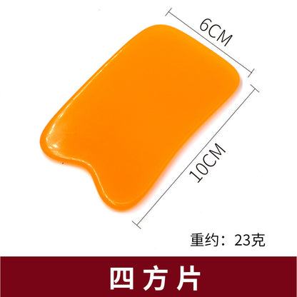 Resin Honey Wax Gua Sha Massage Tool for Face and Body