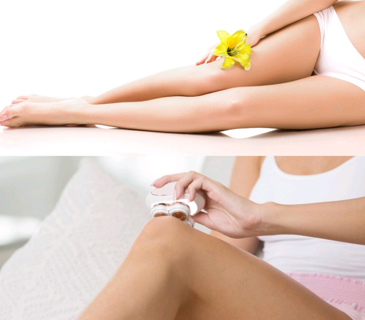 360-Degree Rotating Four-Head Electric Hair Remover