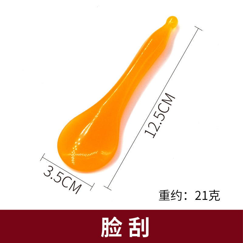 Resin Honey Wax Gua Sha Massage Tool for Face and Body