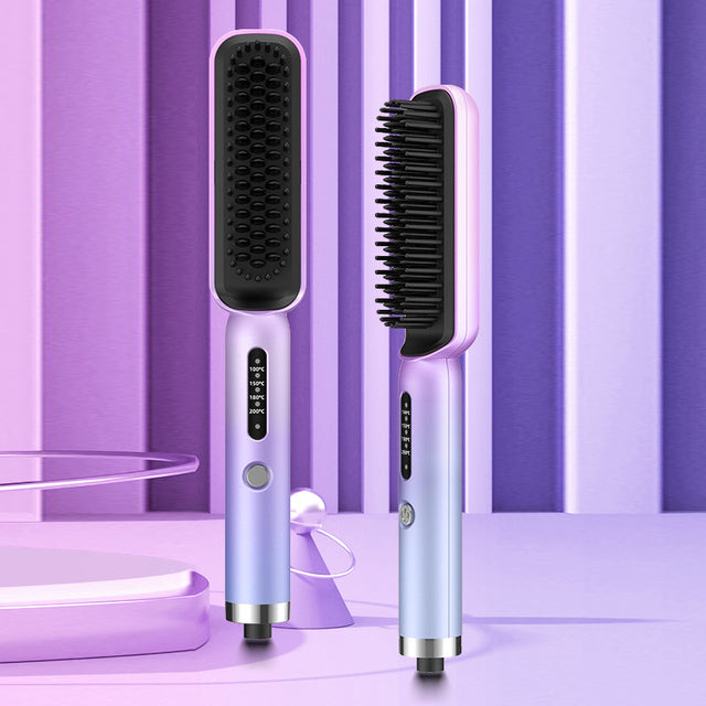 Portable Dual Purpose Hair Straightener with Temperature Control