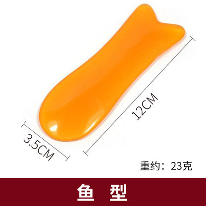 Resin Honey Wax Gua Sha Massage Tool for Face and Body