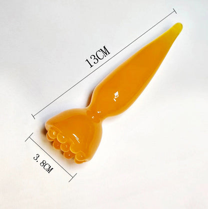 Resin Honey Wax Gua Sha Massage Tool for Face and Body